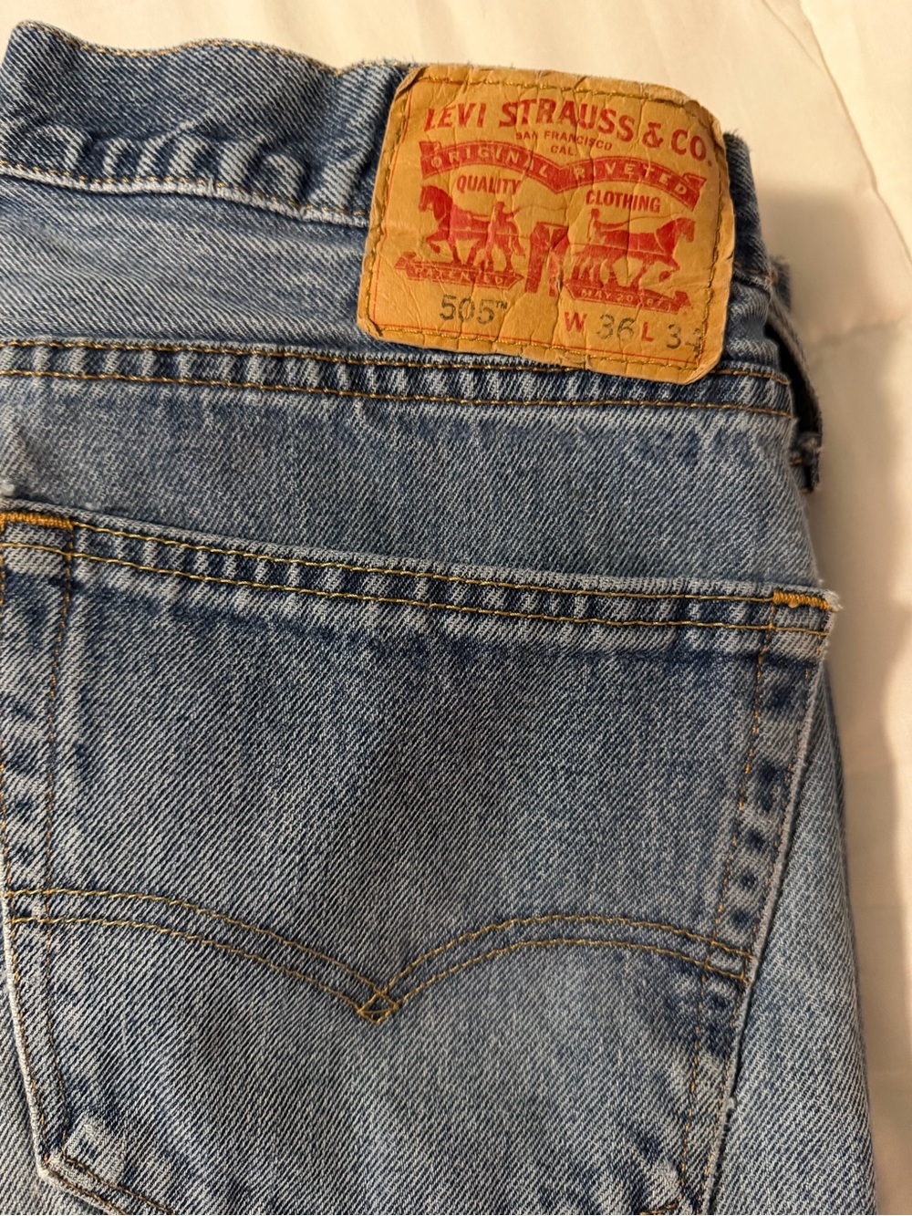 Levi's Light Blue Relaxed Fit Jeans